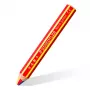 STAEDTLER Noris Junior 1403 BK 3-in-1 Vikerkaarepliiats, must, purunemiskindel, PEFC, lastele alates 2. eluaastast