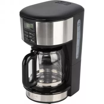 Russell Hobbs Buckingham 20680-56 Poolautomaatne filtriga kohvimasin, 1,25L, 1000W, must/hõbe