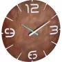 TFA Contour raadiojuhitav seinakell 35 cm rooste/valge