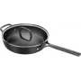 ZWILLING Milano Sauté Pann klaaskaanega 28 cm, must