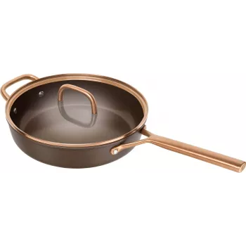 ZWILLING Milano Sauté Pann klaaskaanega 28 cm, Pruun