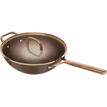 ZWILLING Milano Wok klaasist kaanega 30 cm, pruun