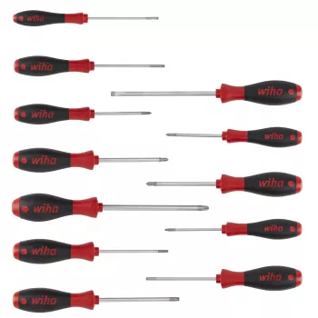 Wiha Kruvikeerajate Komplekt SoftFinish 12-osa Pilu PH PZ TORX (302HK12)