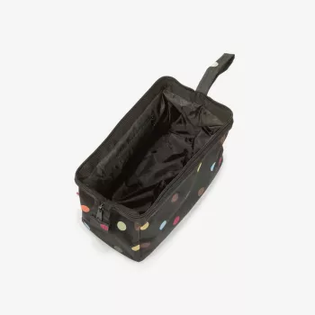 Reisenthel WC7009 Travel Cosmetic Dots Toiletry Bag - Mitmevärviline polüester tõmblukuga, 3 taskut