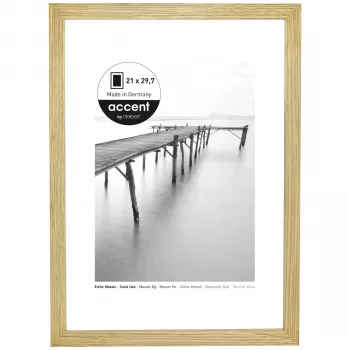 NIELSEN DESIGN Nielsen 6721006 Pildiklambriraam A4 21x29,7 cm Läbipaistev Klaas MDF