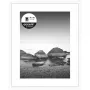 NIELSEN DESIGN Aura pildiraam valge 24x30 cm puit koos paspartuuga 1122001