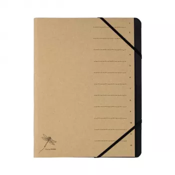 Pagna 40061-11 Lever Arch File - A4 - 80 mm Spine - Cardboard - Brown - 1 Piece
