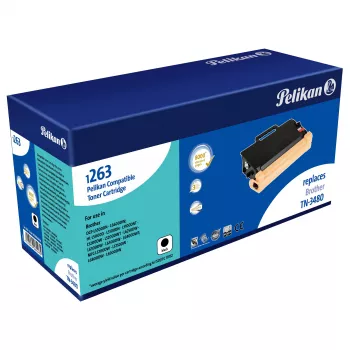 Pelikan Ühilduv toonerikassett Brother TN-3480 jaoks - Must - 8000 lehekülge