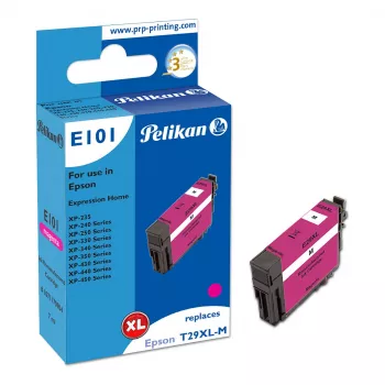 Pelikan E101 Ühilduv tindikassett Magenta High Yield (XL) Epson XP-450 XP-440 XP-430 XP-350 XP-340 XP-330 XP-250 XP-240 XP-235 - 1 pakk