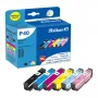 Pelikan P40 Ühilduv tindikassettide multipakk 6-pakk Epson Expression Photo XP-55/XP-750/XP-760/XP-850/XP-950/XP-960 jaoks (must, tsüaan, hele tsüaan, hele magenta, magenta, kollane)