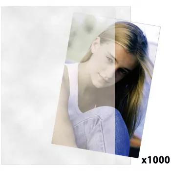 DAIBER Glassine Sleeves 7x10 cm Silver-White Transparent 40 g/m² 1000 Pieces