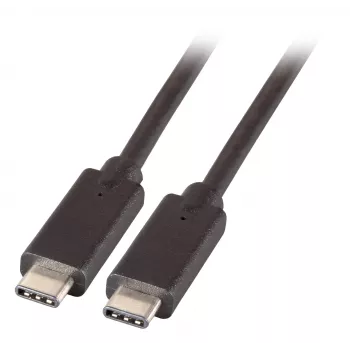 EFB USB 3.2 Gen 1 SuperSpeed kaabel, USB-C isane USB-C isane, 3A, 5Gbps, 2m, must