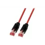 EFB-Elektronik RJ45 Patch-kaabel Cat.6A S/FTP PUR Draka UC900 TM21 Punane 20m
