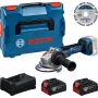 BOSCH Professional Akunurkslõikurikomplekt 18V 2x5.0Ah lõikekettaga 125mm L-BOXX-is