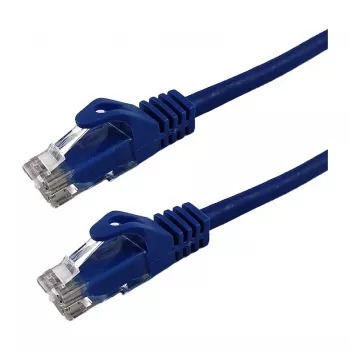 Grafenthal Patch Cable CAT6 F/UTP CU LSZH 0.50m Blue