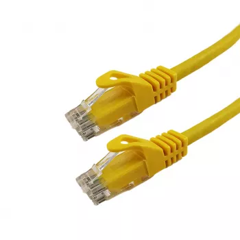 Grafenthal Patch Cable CAT6 U/UTP CU LSZH 3,00m Yellow