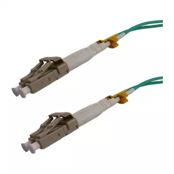 Grafenthal Optical Fibre Cable OM3 LC/UPC-LC/UPC LSZH 0.50m Aqua Blue