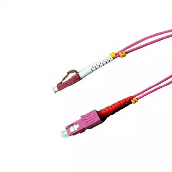 Grafenthal Optical Fibre Cable OM4 LC/UPC-SC/UPC LSZH 1,00m Violet