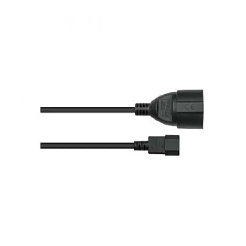 Kabelmeister toitekaabel C14 – Schuko emane must 1m