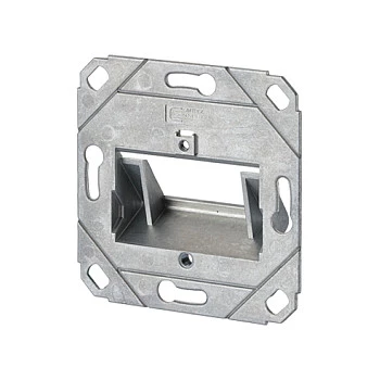 METZ CONNECT Keystone seinakontakt UP0 2 porti tühjalt Pure White