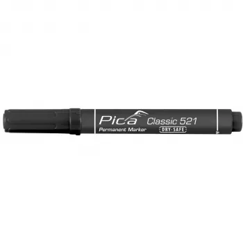 PICA-MARKER Pica Permanent Marker 2-6mm Chisel Tip Black