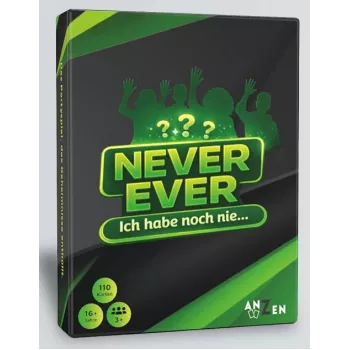 ANZEN NEVER EVER - Ich hab noch nie Party Card Game