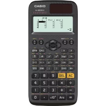 Casio FX-85DE X ClassWiz teaduslik kalkulaator must kõvakohvriga