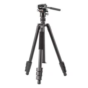 Vanguard VESTA GO 234AV10 Reisistatiiv, Alumiinium, Must