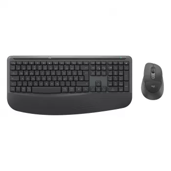 Logitech MK880 For Business juhtmeta klaviatuuri ja hiire komplekt - grafiit - Šveitsi prantsuse paigutus