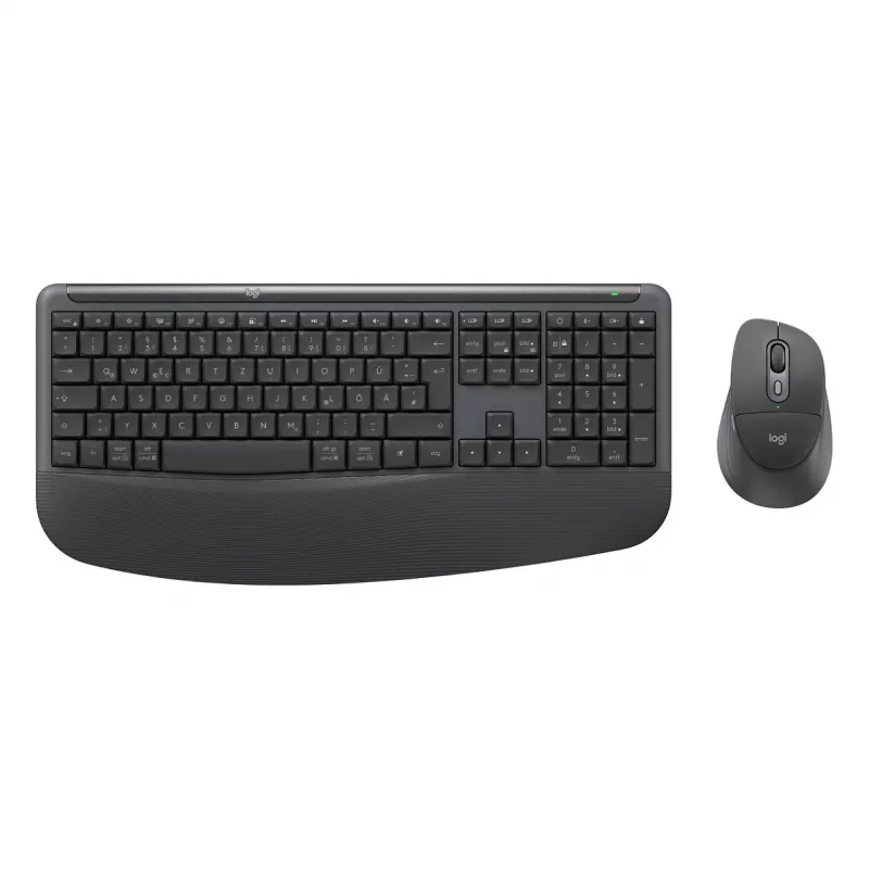 Logitech MK880 For Business juhtmeta klaviatuuri ja hiire komplekt - grafiit - Šveitsi prantsuse paigutus