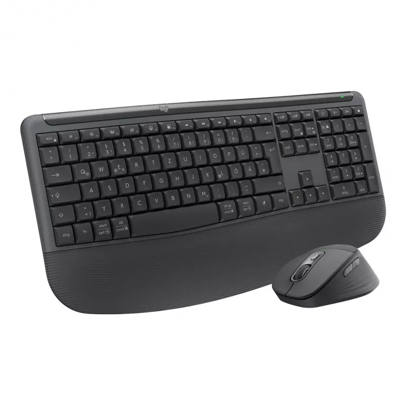 Logitech MK880 For Business juhtmeta klaviatuuri ja hiire komplekt - grafiit - Šveitsi prantsuse paigutus