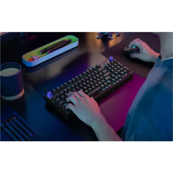 Logitech G316 X 98 Tenkeyless Mechanical Gaming Keyboard - LIGHTSPEED Wireless - GX Brown Tactile - Must - Saksa paigutus