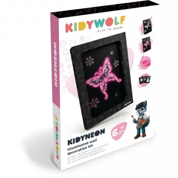 KIDYWOLF Valgustatud Seinakaunistuste Komplekt 3-osaline Printsess