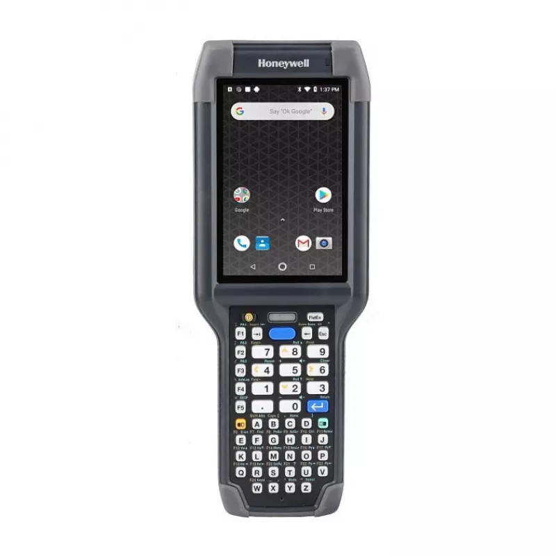 Honeywell CK65 Rugged Mobile Computer - Android 8.1 (Oreo) - 4-tolline ekraan - 4GB RAM - 32GB Flash - 1D/2D vöötkoodiskanner - 7000 mAh aku - Must