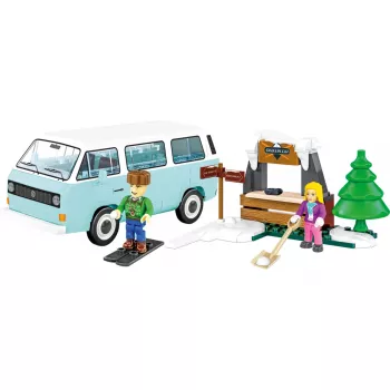 Cobi Volkswagen T3 Winter Adventure Ehitusklotside Komplekt (230 tükki)