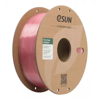 eSUN PLA Clear 1,75mm Pink Crystal Filament 1kg