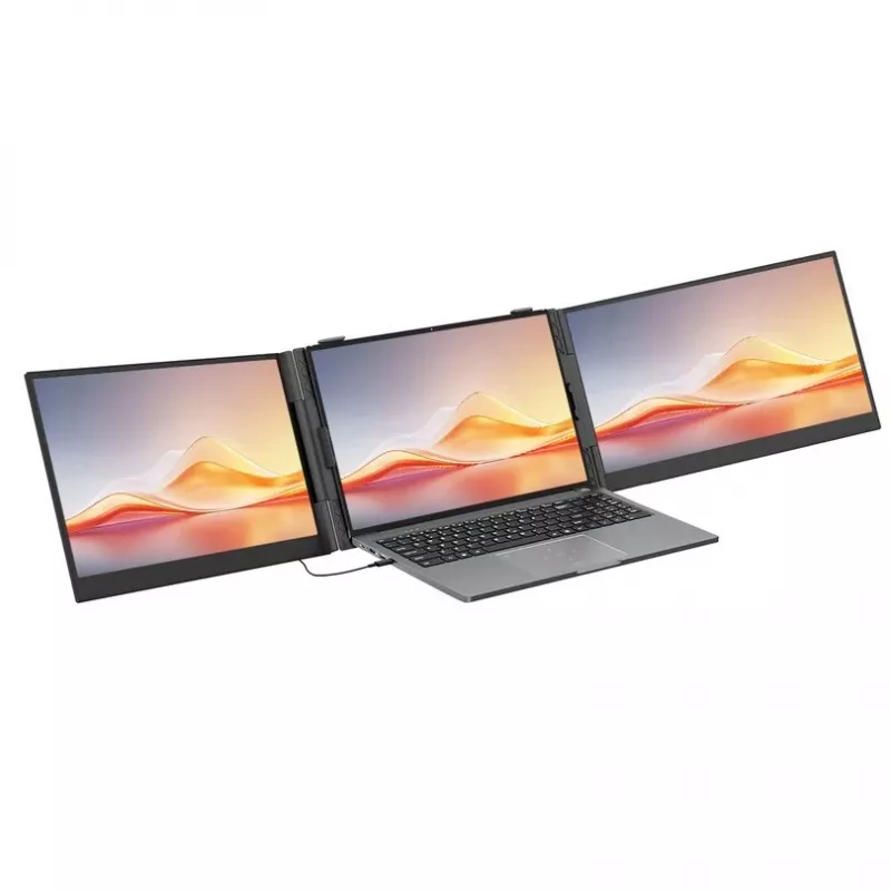 Blackview DCM6 Pro Dual 14-tolline kaasaskantav IPS monitor, Full HD, 60Hz, USB-C, Mini HDMI