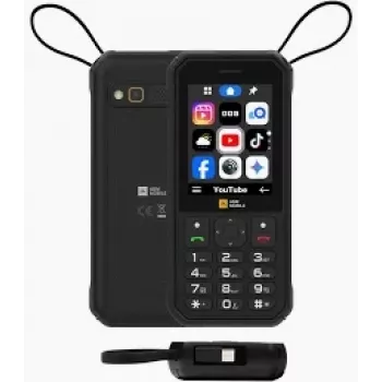 AGM Mobile M11 4G Robustne Nuputelefon 2.8-tolline Ekraan IP68/IP69K 4000 mAh Must