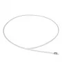 FlashForge AD5MPRO Filament Tube - PTFE juhttoru Adventurer 5M Pro 3D-printerile (1.75mm filament, 400mm pikkus, poolläbipaistev valge)