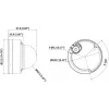 Hikvision DS-2CD1743G2-LIZSU 4MP Outdoor Dome IP Camera with Motorized Varifocal Lens, AcuSense, 120dB WDR, IP67, IK10, 2.8-12mm