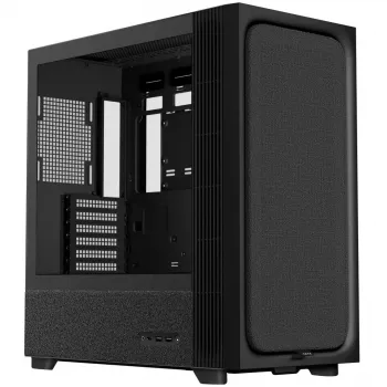 TRYX FLOVA F50 Midi-Tower, ATX, Karastatud klaas - Must