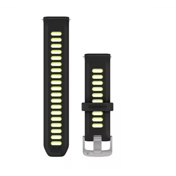 Garmin Quick Release Strap 20 mm Silicone Black/Yellow (010-11251-B6)