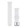 Garmin QuickFit 20mm Silikoonrihm Stone White / Clear Blue (010-11251-B7)
