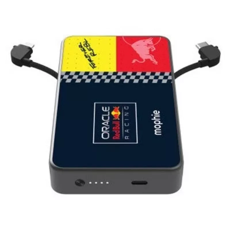 Mophie Powerstation Plus 10K Red Bull Racing 10000 mAh Power Bank with USB-C and Lightning
