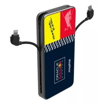 Mophie Powerstation Plus 10K Red Bull Racing 10000 mAh Power Bank with USB-C and Lightning