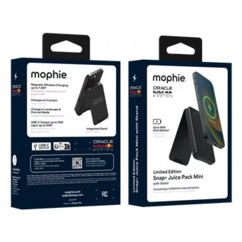 Mophie Snap+ Mini Stand 5000mAh Powerbank Must