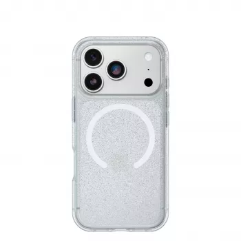 OtterBox React Series MagSafe Back Cover for Apple iPhone 14 Pro Max - Stardust (Clear Glitter)