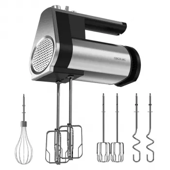 Cecotec PowerTwist 500 Full Steel käsimikser 500 W 5 kiirust Turbo roostevaba teras