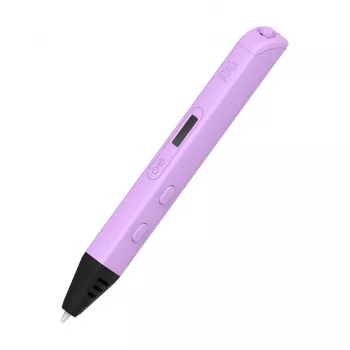 myFirst 3D Pen Artist - 3D-printerpliiats, sisaldab 6 värvilist PLA-filamenti (lilla)