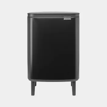 Brabantia BO Trash Bin HI 12 L Matte Black